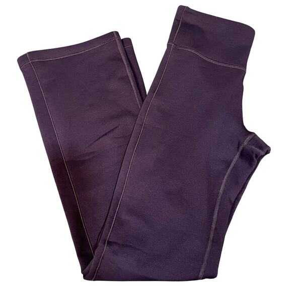 ATHLETA | NWOT Altitude Edge Pants Fleece Lined Flare Purple Small - Picture 1 of 9